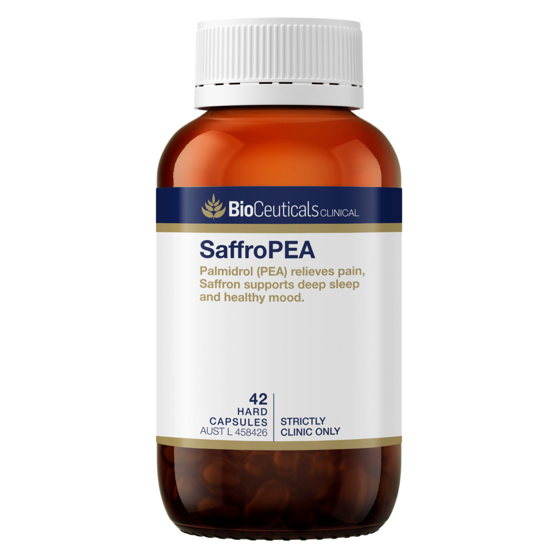 SaffroPEA - 42 Hard Capsules - 9337896017494