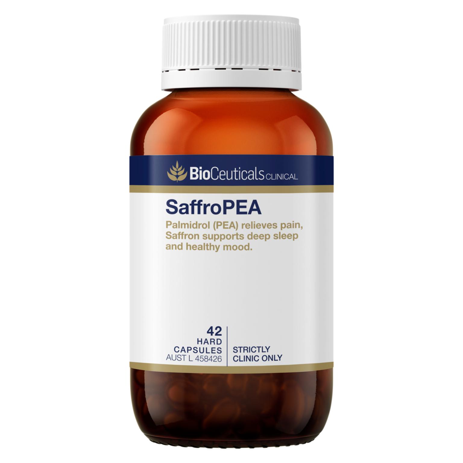 SaffroPEA - 42 Hard Capsules - 9337896017494
