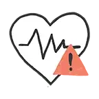 Heart disease icon