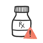 Drug sensitivity icon