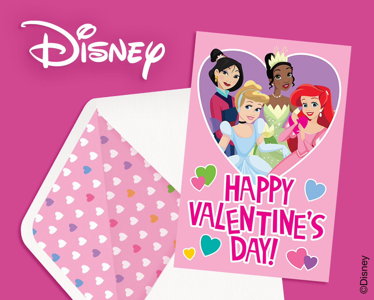 Disney Valentine's Day Cards