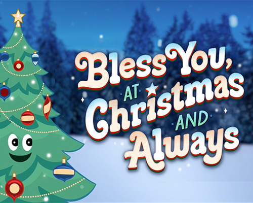 A Cute Christmas Ecard Just For You. Free Merry Christmas Images eCards