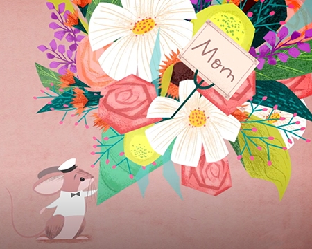 Thoughtfulness doesn't take days off (neither do moms). 