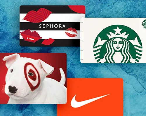 Add a little extra love - include a gift card with your ecard.
