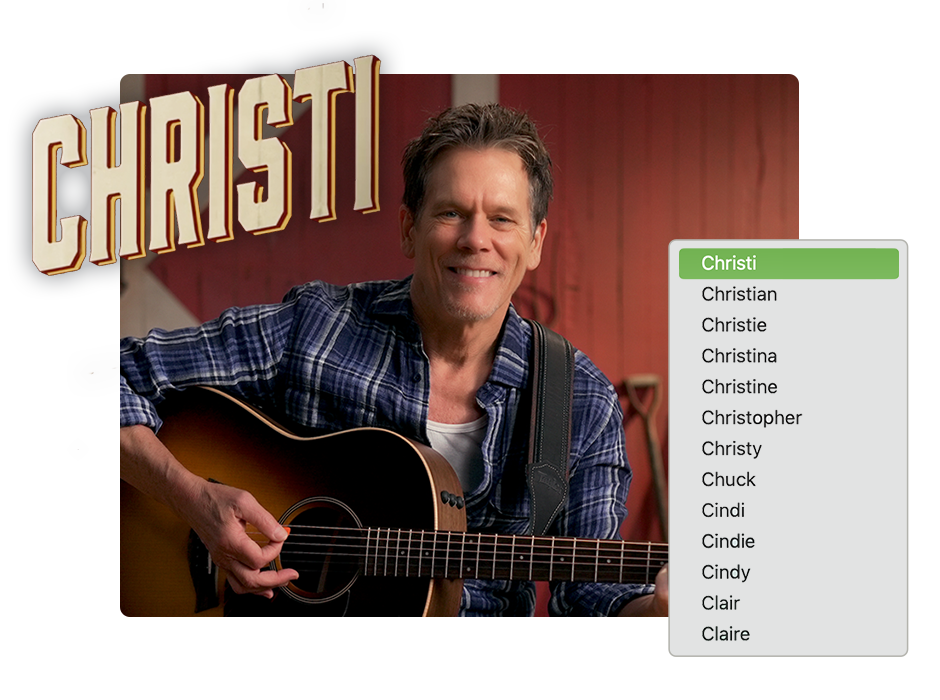 Personalize your celebrity smashup