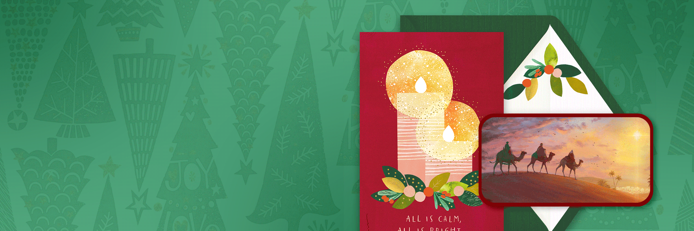 christmas cards banner