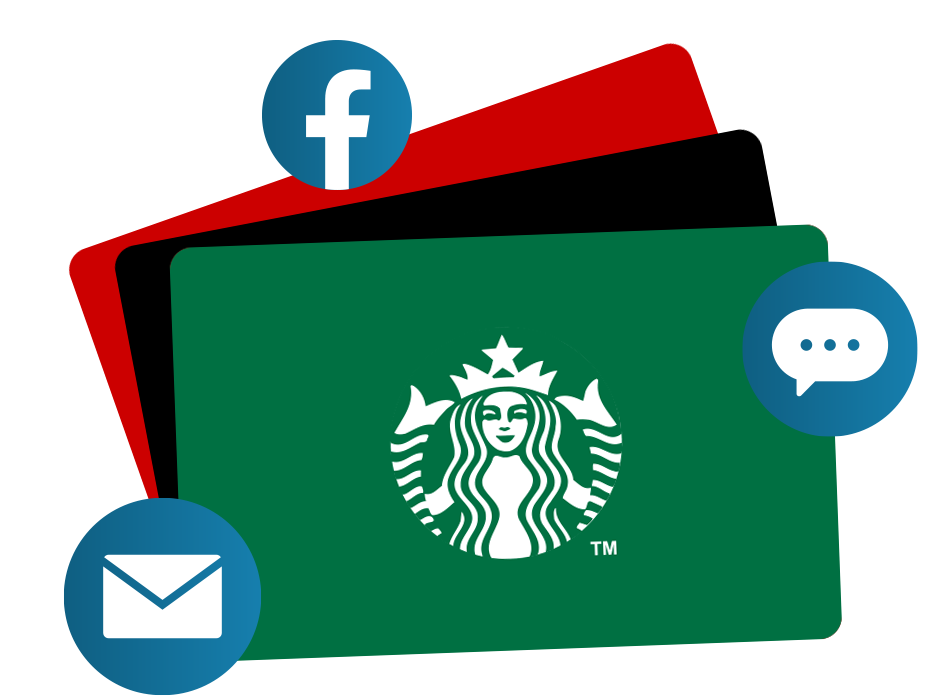 Add a gift card to your ecard