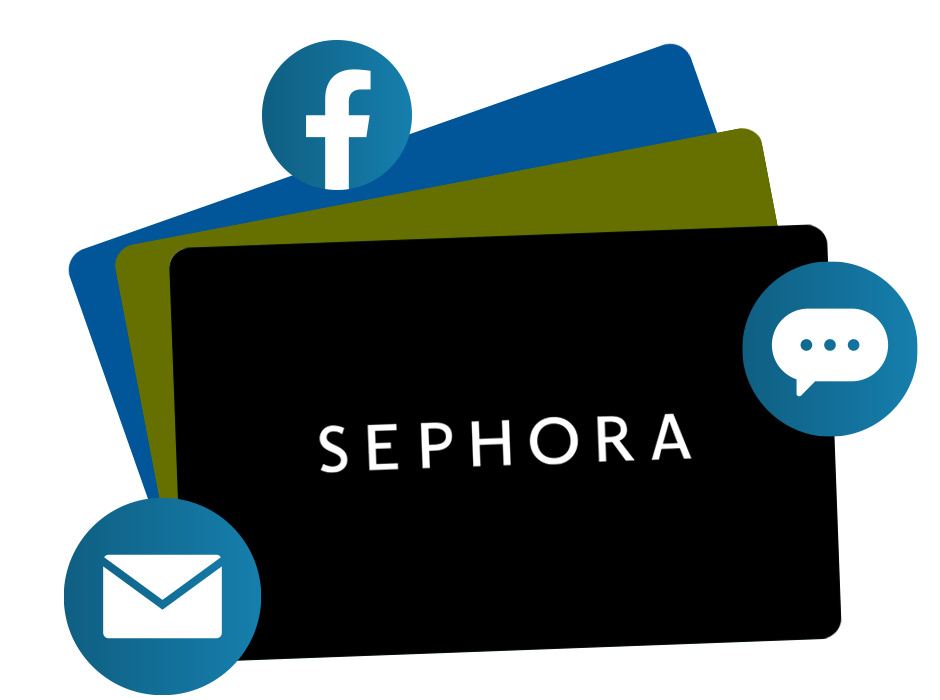 Add a gift card to your ecard