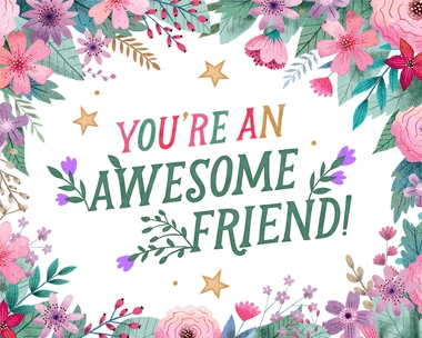 Be thoughtful without thinking about it with Friendship Day ecards.