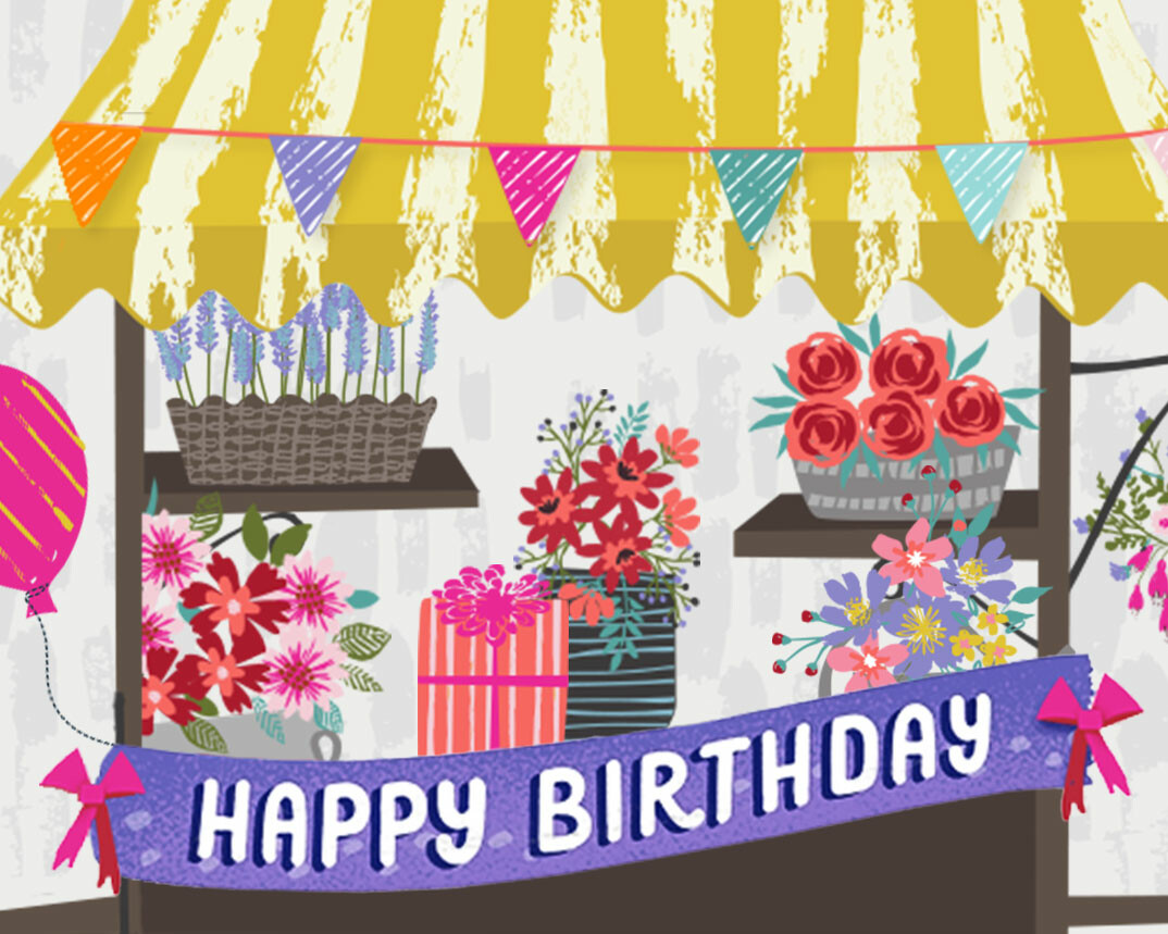 Spring Birthday Card