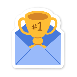 No stamps. No stress.