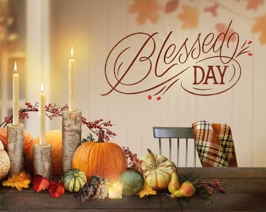 Blessed Thanksgiving Table