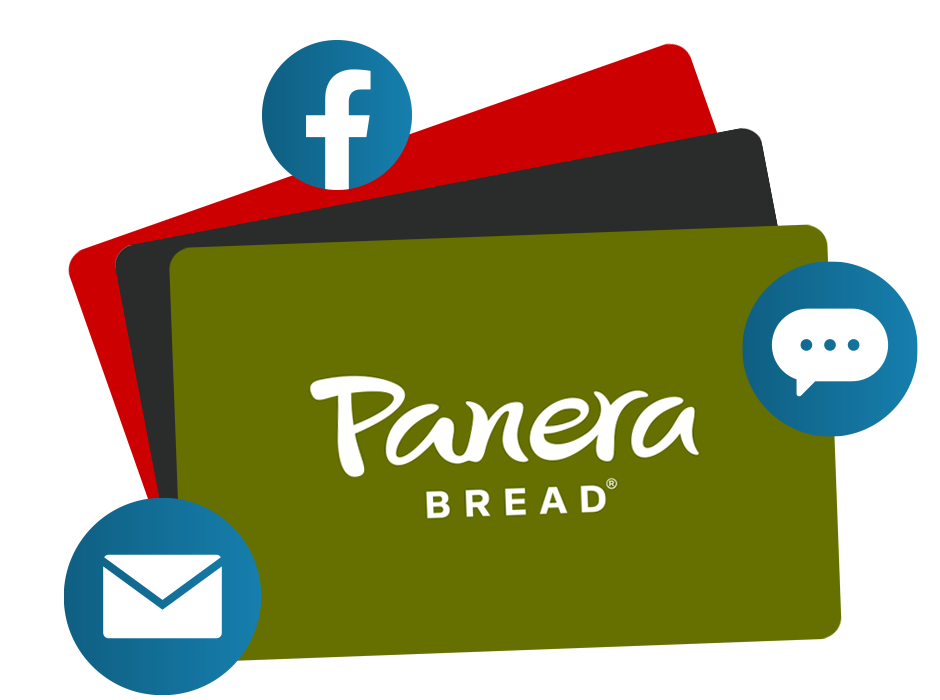Add a gift card to your postcard
