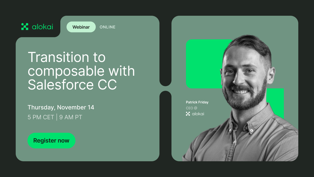 Headless Huddle: Transition to composable with Salesforce CC | Alokai ...