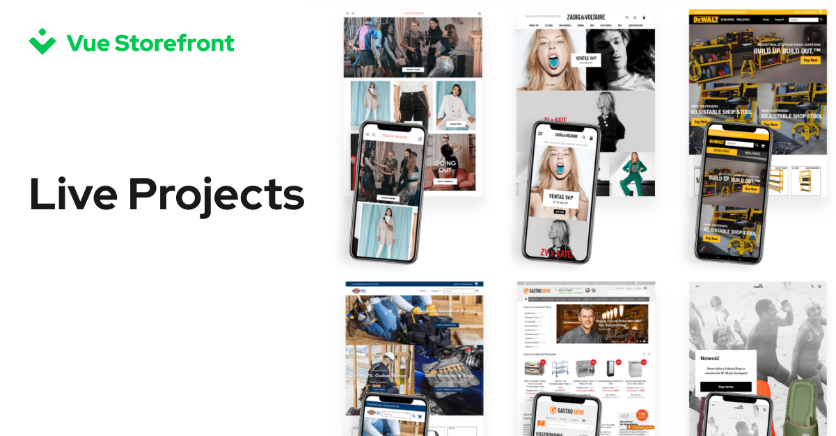 Alokai Live Projects | Alokai