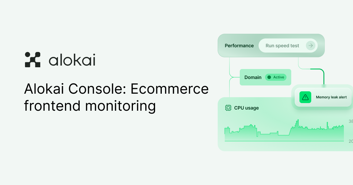 Alokai Console: Ecommerce Monitoring Has Never Been Easier