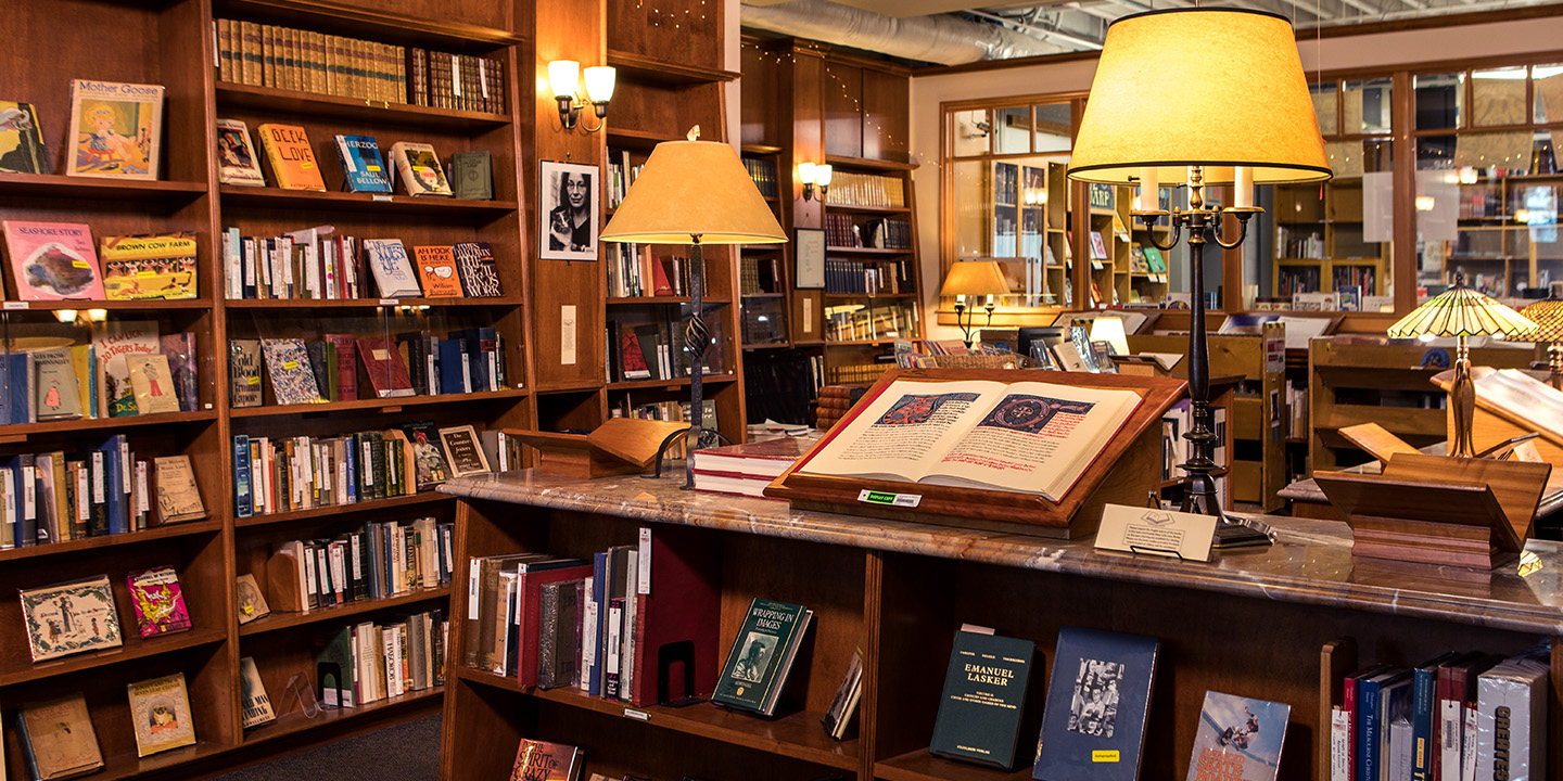 Interior image of the Rare Book Room