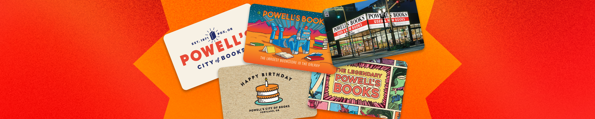 Gift Cards | Powell's Books