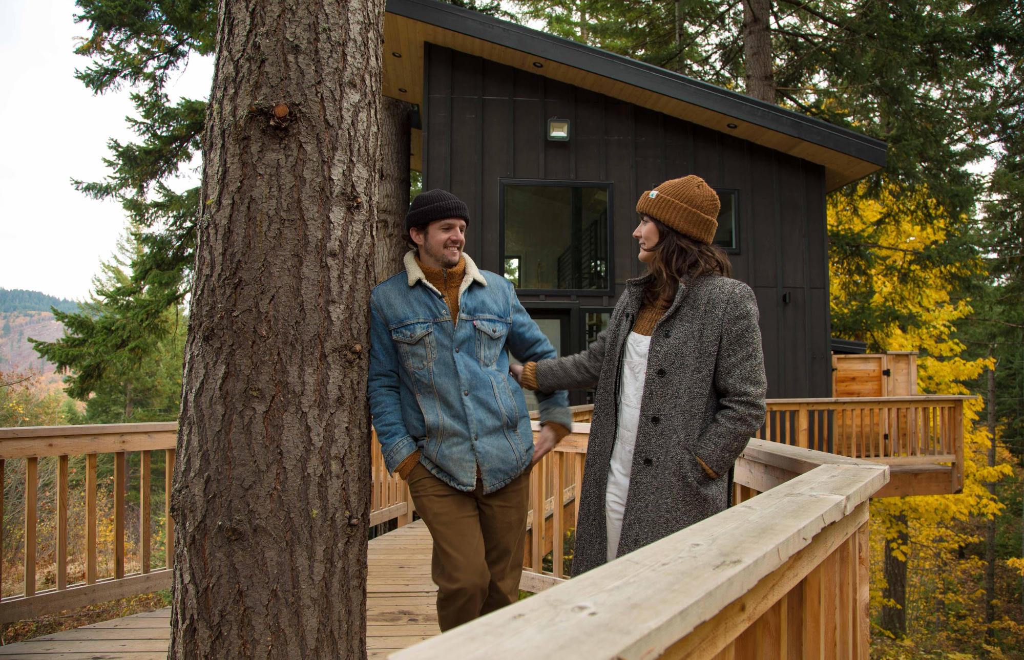 Wie Ein Paar Das Baumhaus Seiner Traume Schuf Info Center
