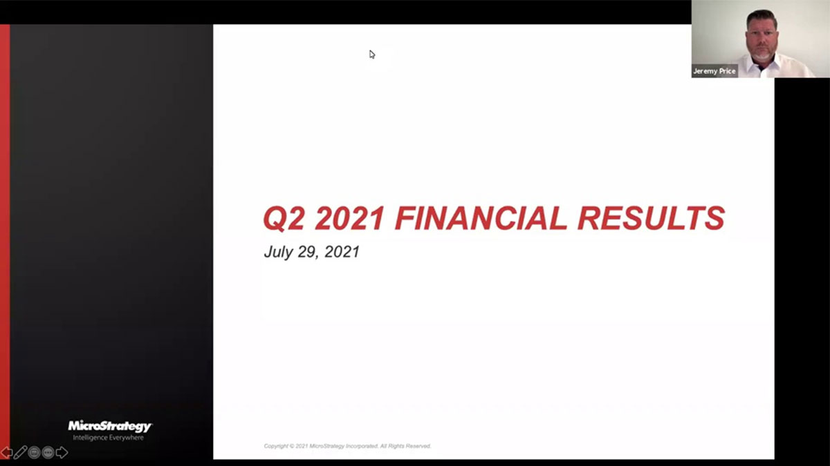 Second Quarter 2021 Financial Results Webinar Recording