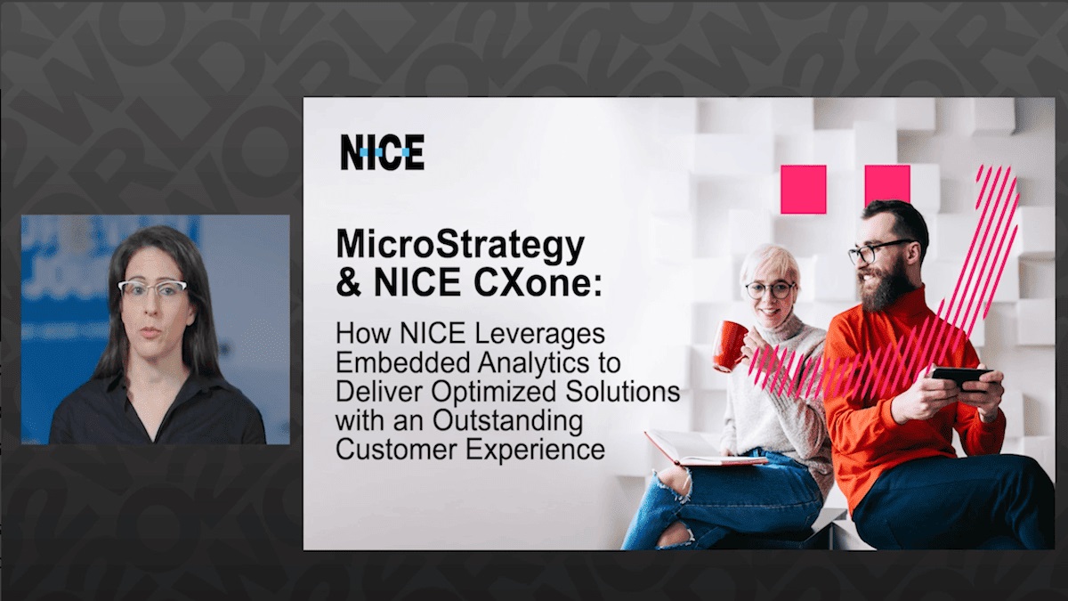 How NICE CXone Leverages Embedded Analytics