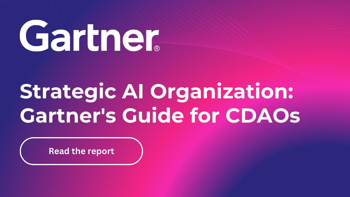 Strategic AI Organization Gartner's Guide for CDAOs