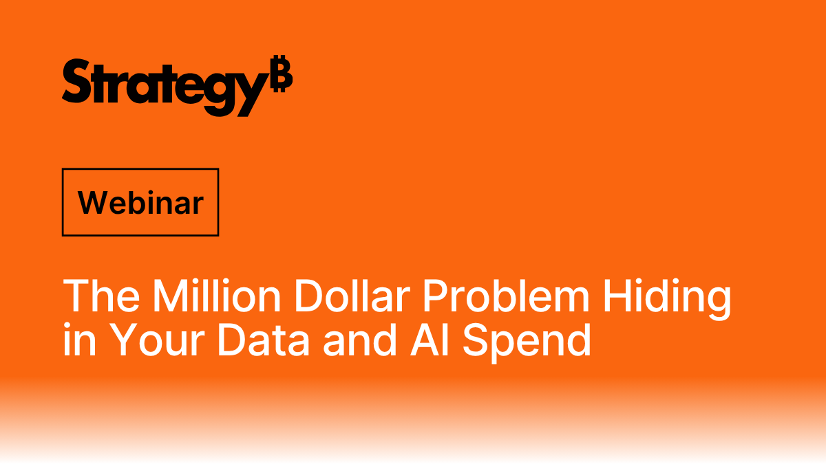 The Million Dollar Problem Hiding in Your Data and AI Spend - Strategy