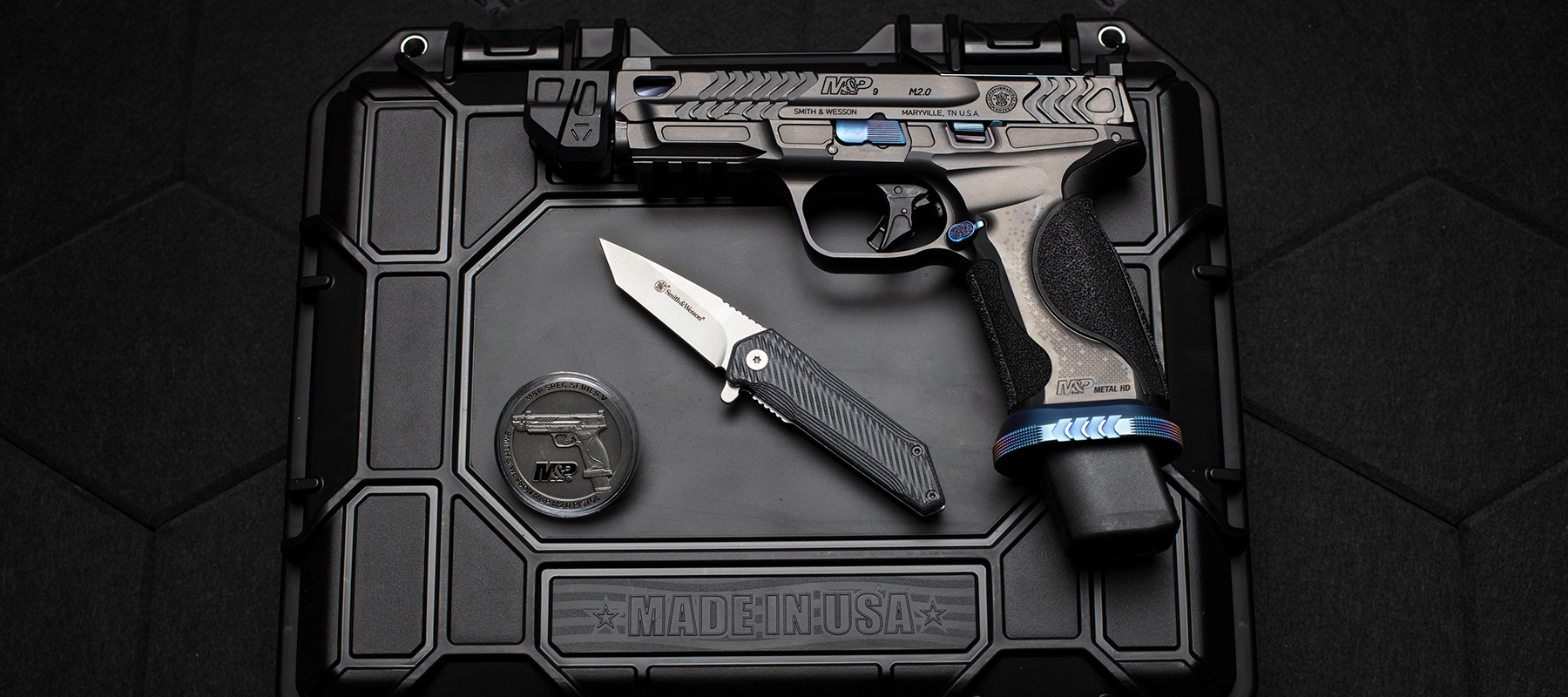 M&P®9 M2.0 COMPACT LIMITED EDITION TENNESSEE LOGO | Smith M&P®9 M2.0 COMPACT LIMITED EDITION TENNESSEE LOGO | Smith
