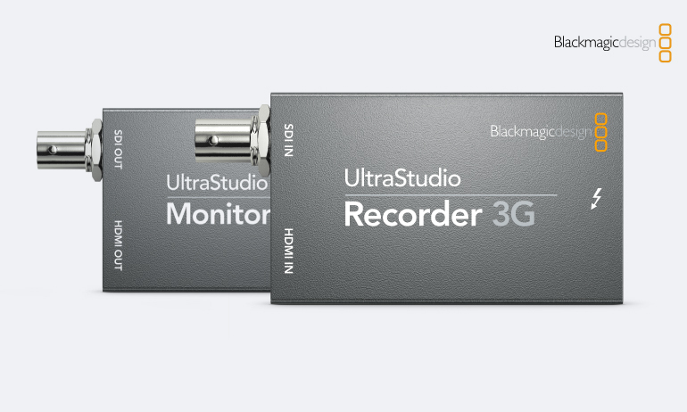 A Quick Look at the New UltraStudio Recorder 3G and