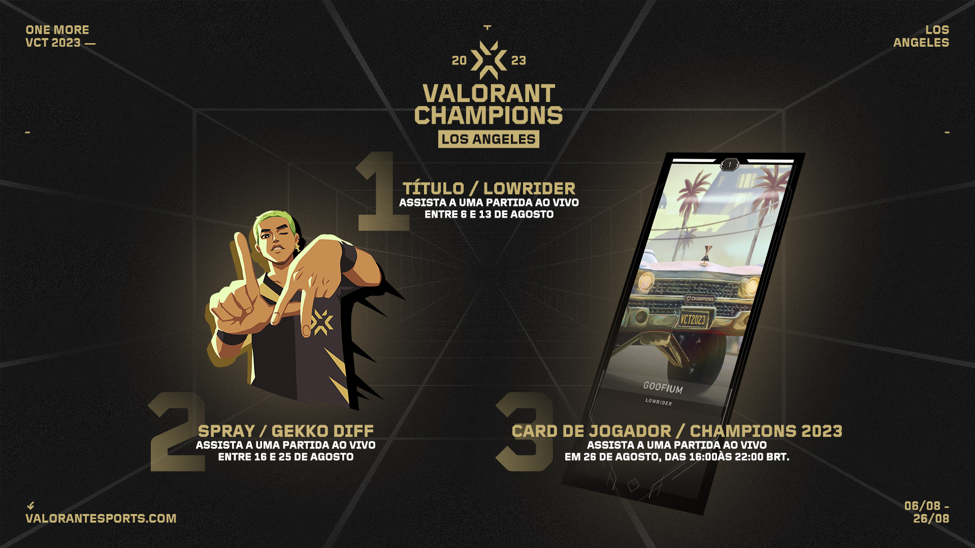 VALORANT Champions 2023: Jogos, times, resultados e mais