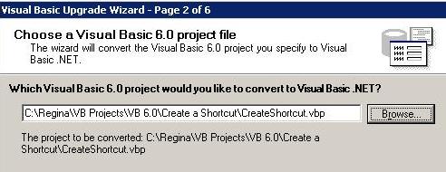 KB20109: How to Upgrade a Microsoft Visual Basic 6.0 Project to