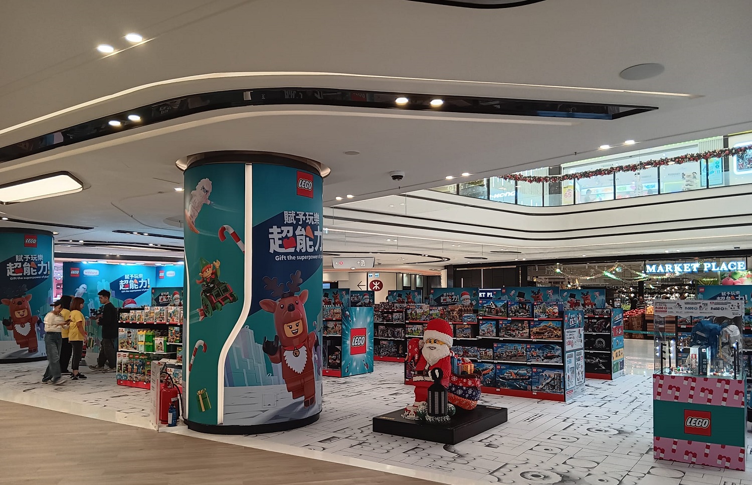 Lego discount store mall