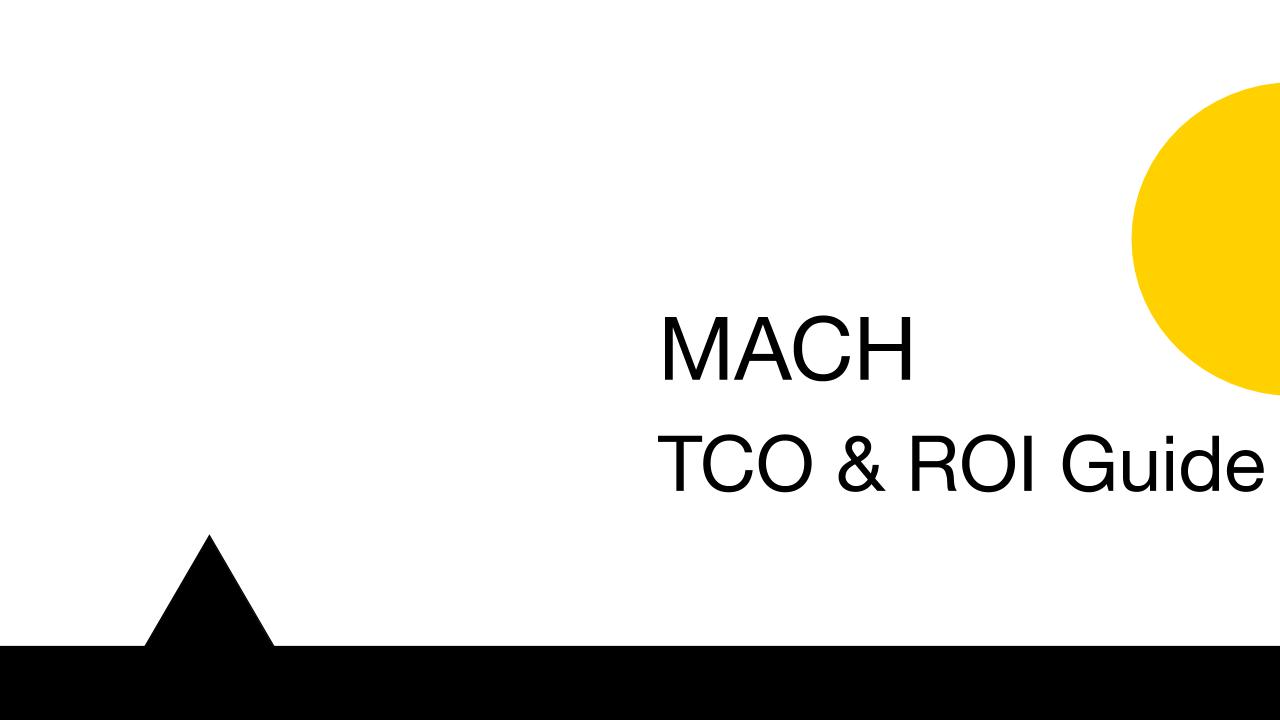 Understanding The Total Cost Of Ownership And Roi For Mach Architecture