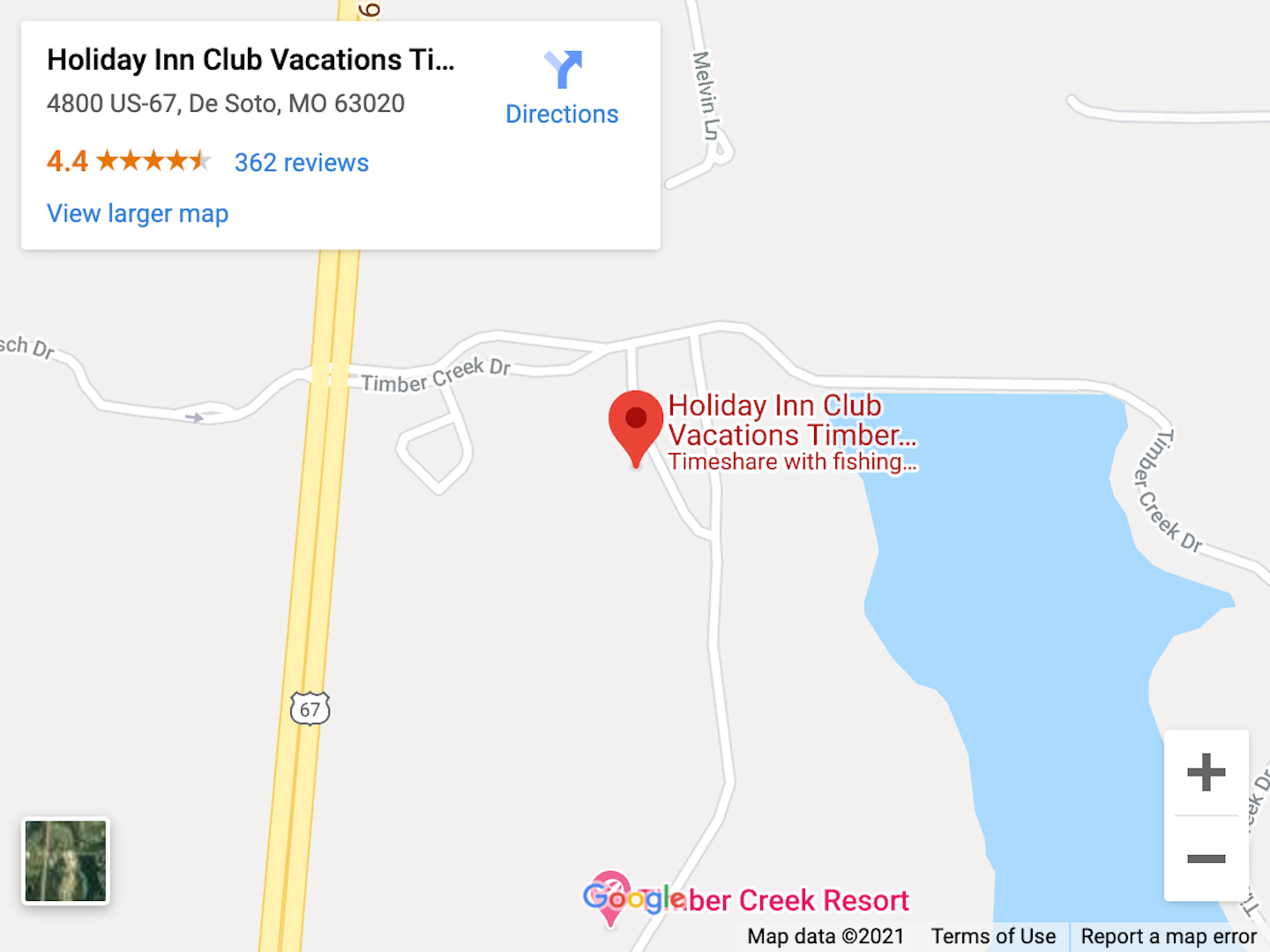 Timber Creek Resort Deal | HolidayInnClub.com