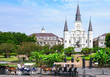 St. Louis Cathedral near New Orleans Resort in Louisiana.
