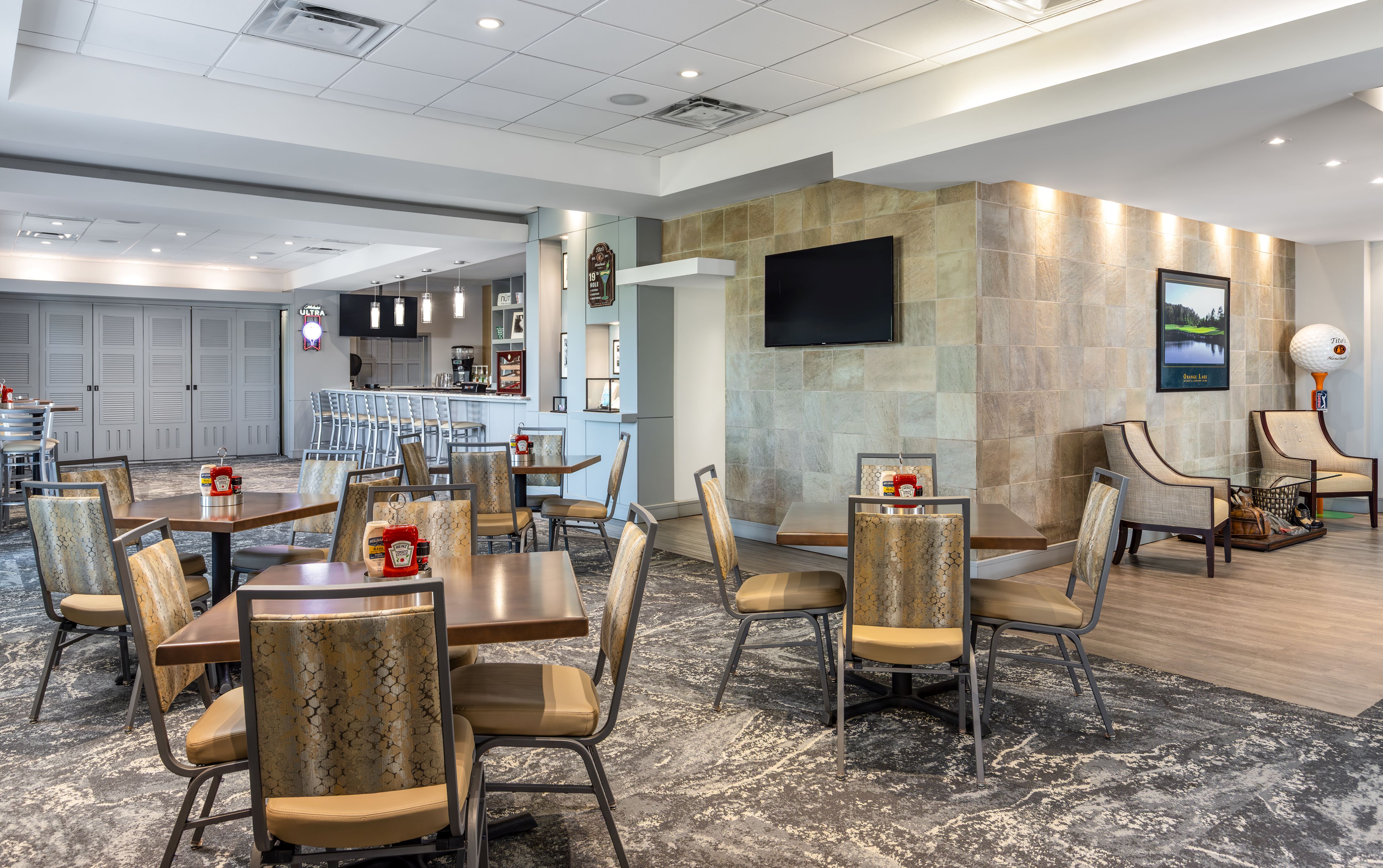 Golf balls in a basket.