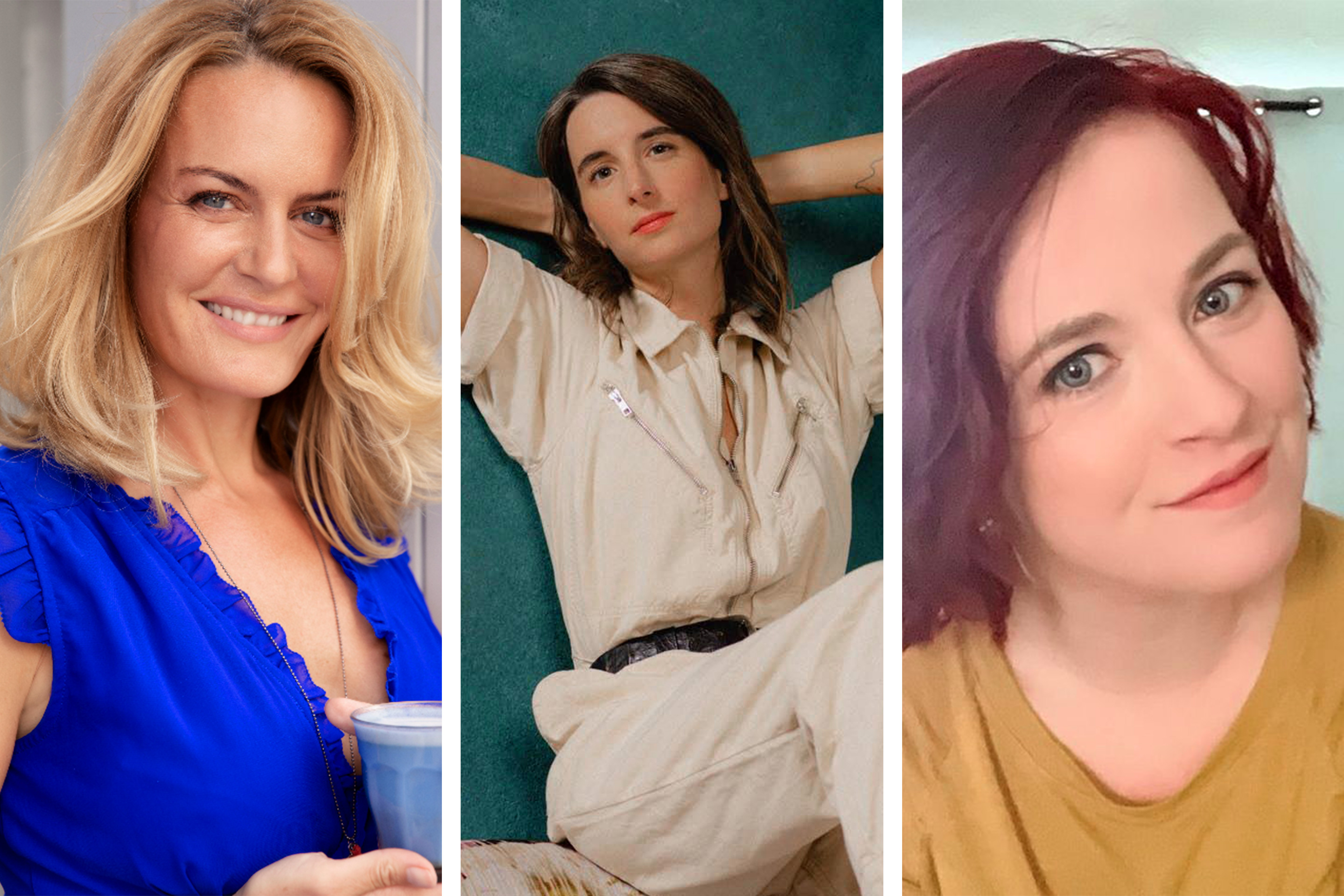 Left: Ninka-Bernadette Mauritson headshot. Middle: Eileen Lamb headshot. Right: Alicia Trautwein headshot.