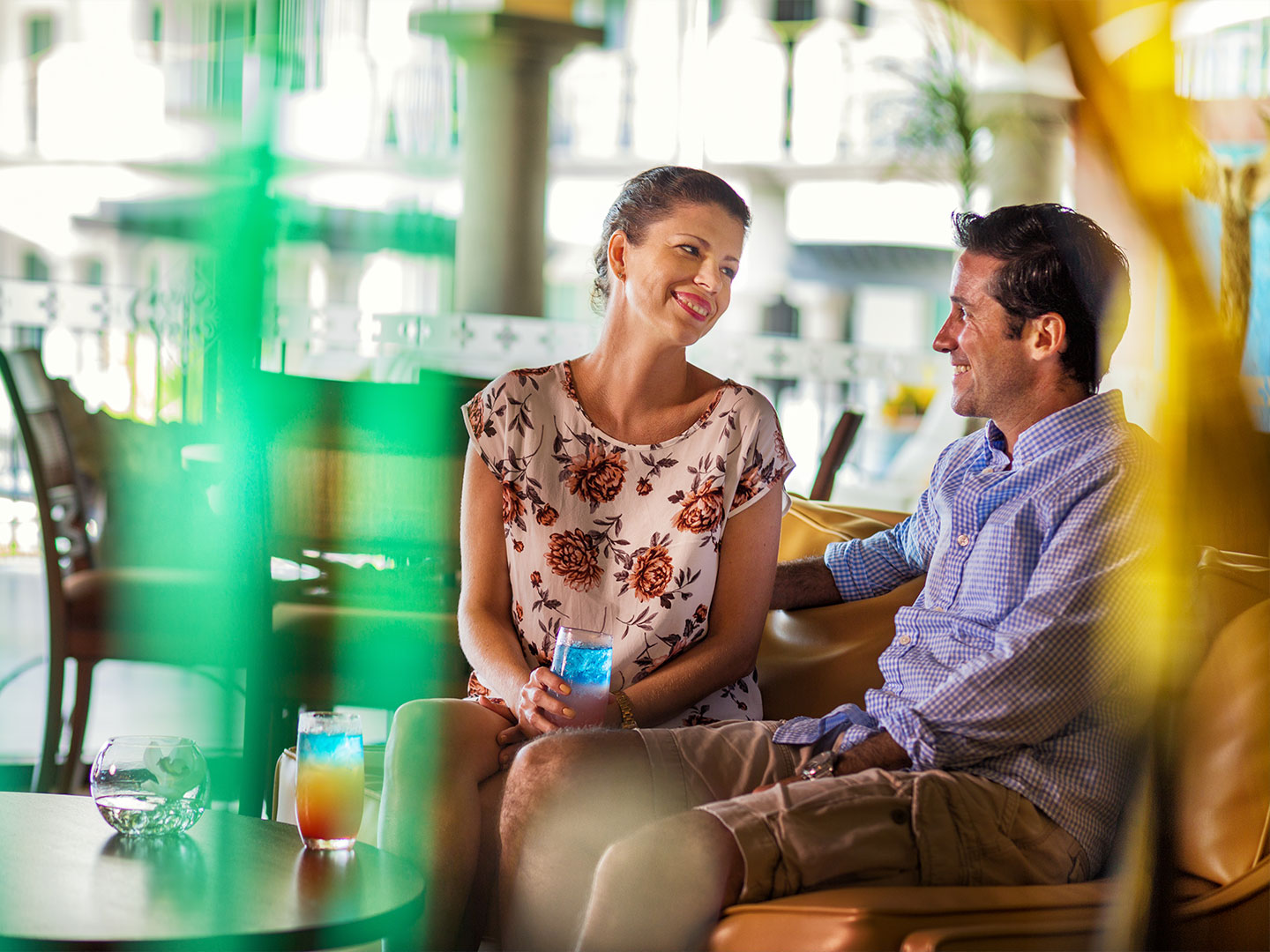 Couple at the Grand Residences Resort in Puerto Morelos, Mexico