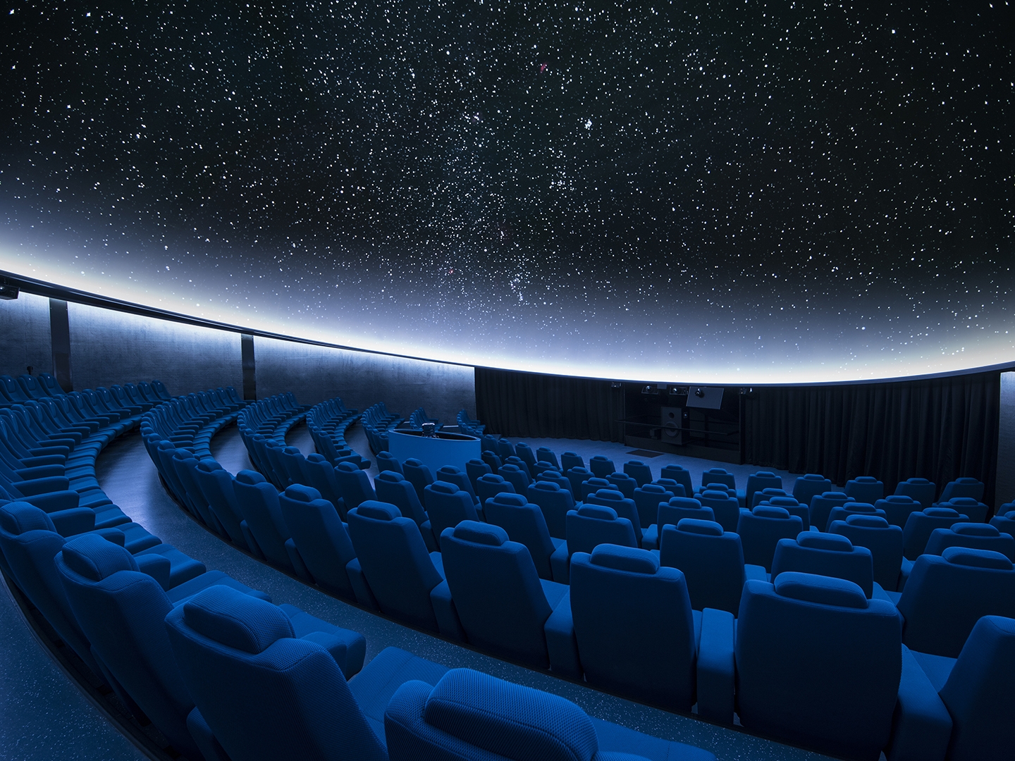 Planetarium theater at the TJC Earth & Space Science Center with Planetarium near Villages Resort in Flint, Texas.