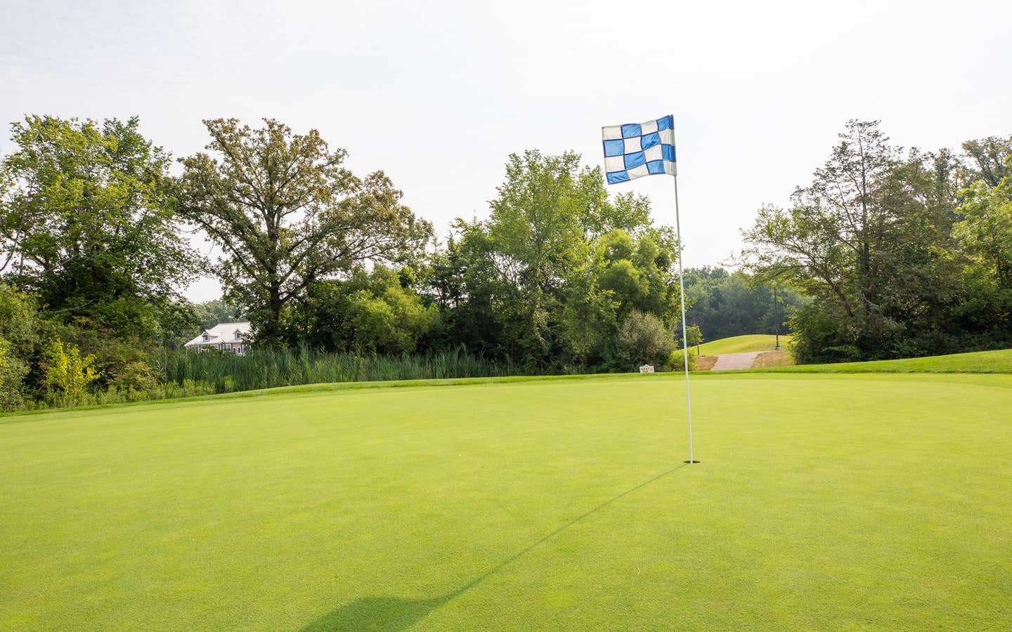 Golf course at Fox River Resort in Sheridan, Illinois.