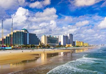 Daytona Beach skyline near Orange Lake Resort in Orlando, Florida