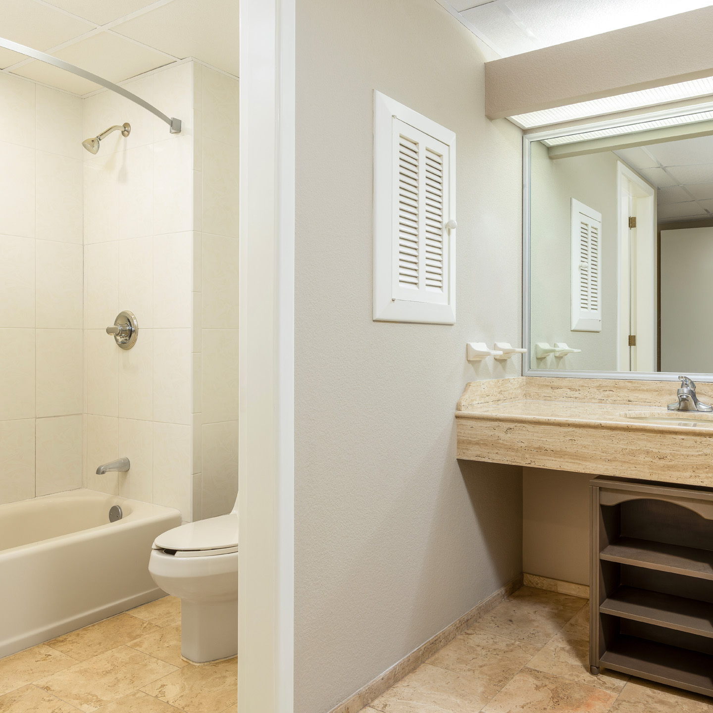 Serene oceanview bedroom with a private balcony.