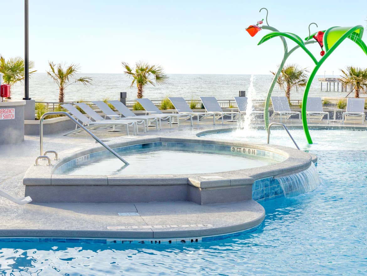 Myrtle Beach Oceanfront Splash Pad