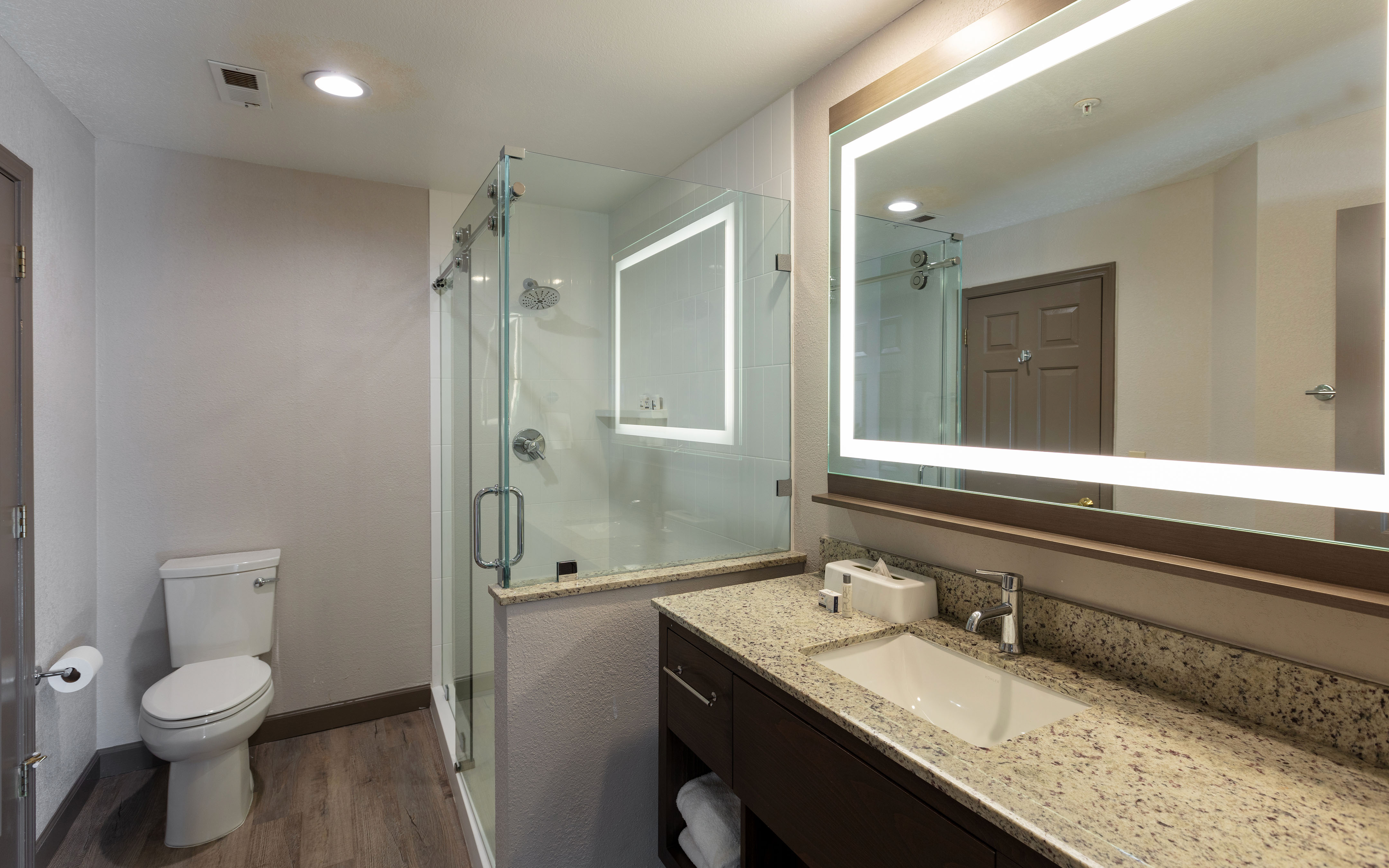 Bathroom in a Ridge Pointe villa at Tahoe Ridge Resort