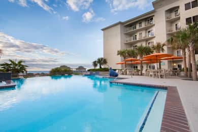 Pool at Galveston Beach Resort