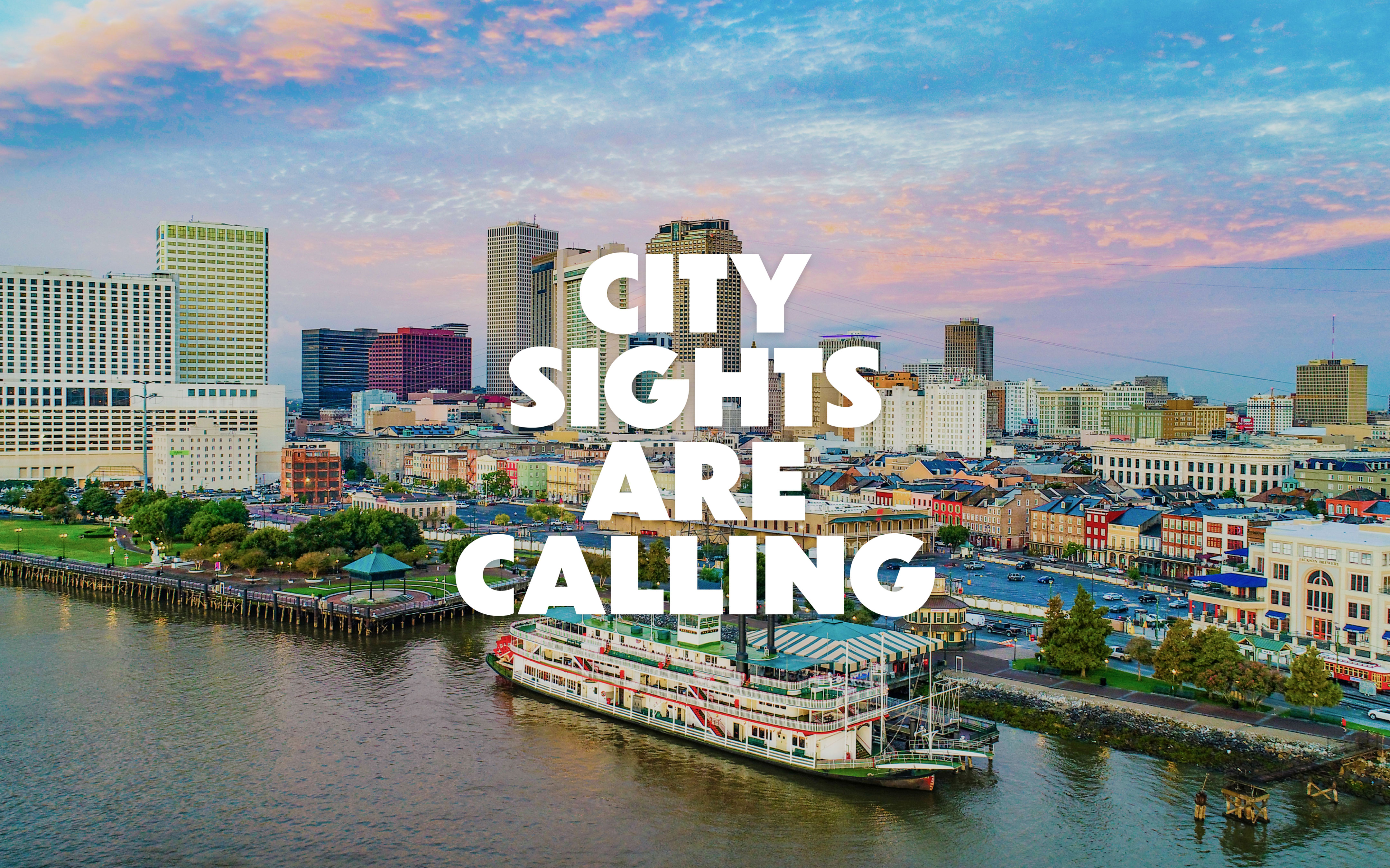 City sights are calling