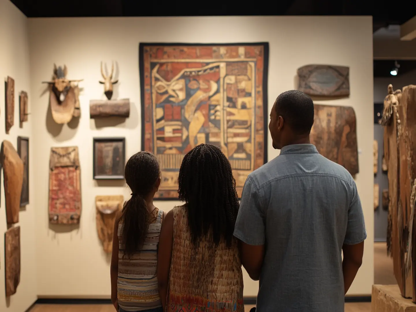 A family exploring a museum Scottsdale AZ resort