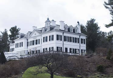 Exterior view of The Mount, Edith Wharton’s Home near Oak n' Spruce Resort in South Lee, MA