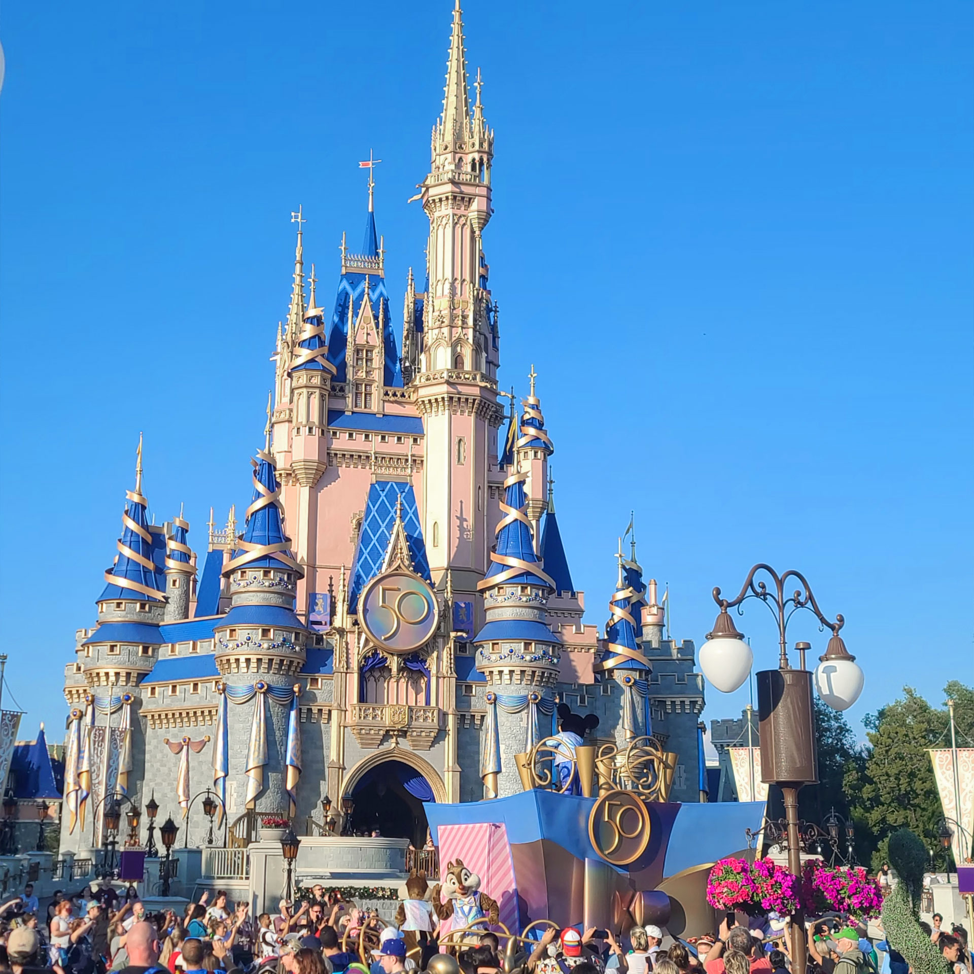 Cinderella's Castle in the Magic Kingdom at Walt Disney World.