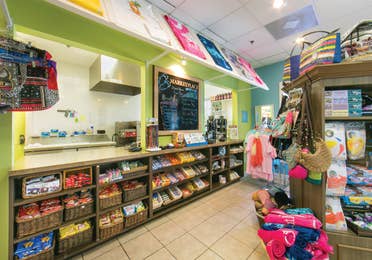 Various candies and snacks at the Marketplace at South Beach Resort in Myrtle Beach, South Carolina.
